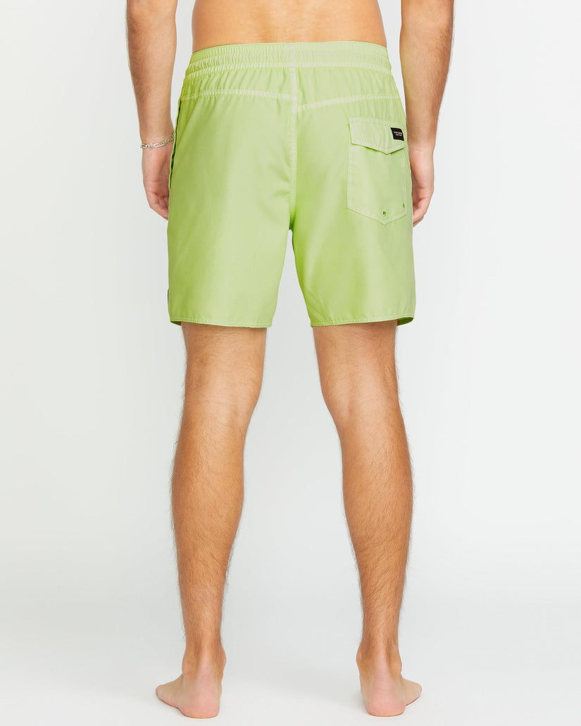 Bañador Center Trunk 17"- MIST GREEN