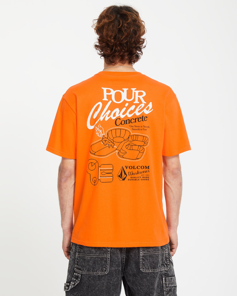 Camiseta Pour Choices - NEON ORANGE
