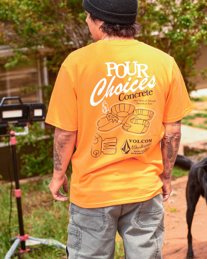 Camiseta Pour Choices - NEON ORANGE
