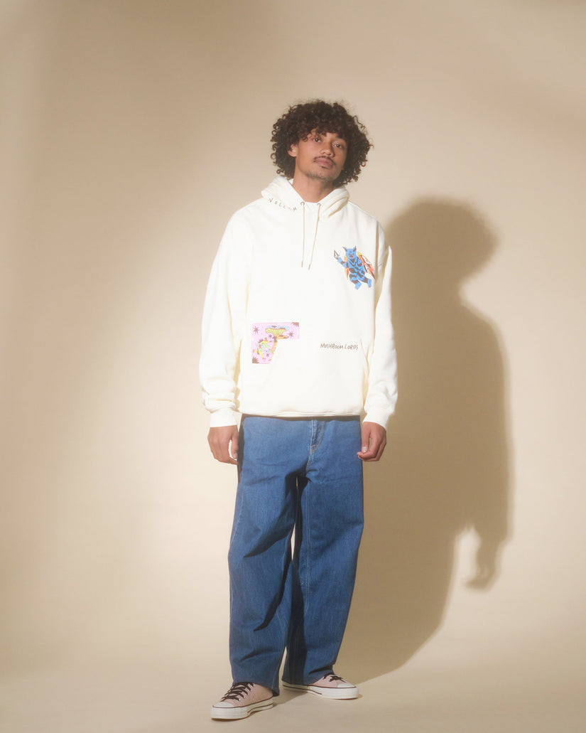 Sudadera con capucha Bob Mollema 2 - LIGHT BEIGE