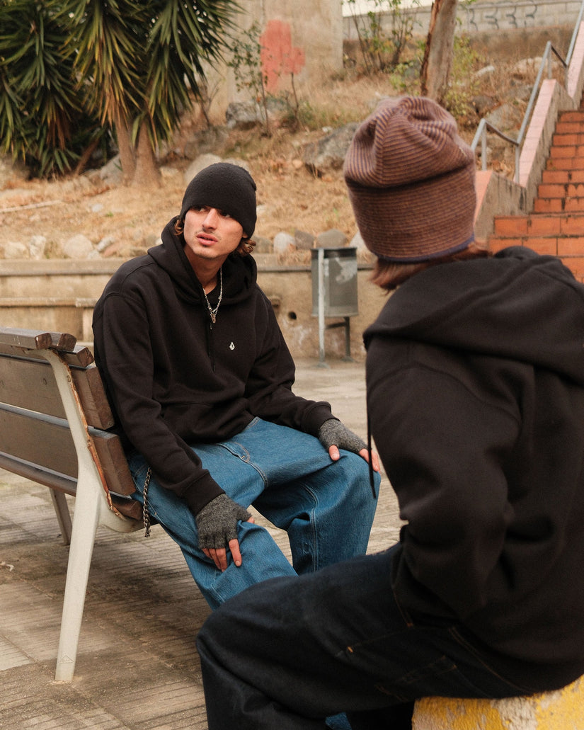 Single Stone Hoodie - Black