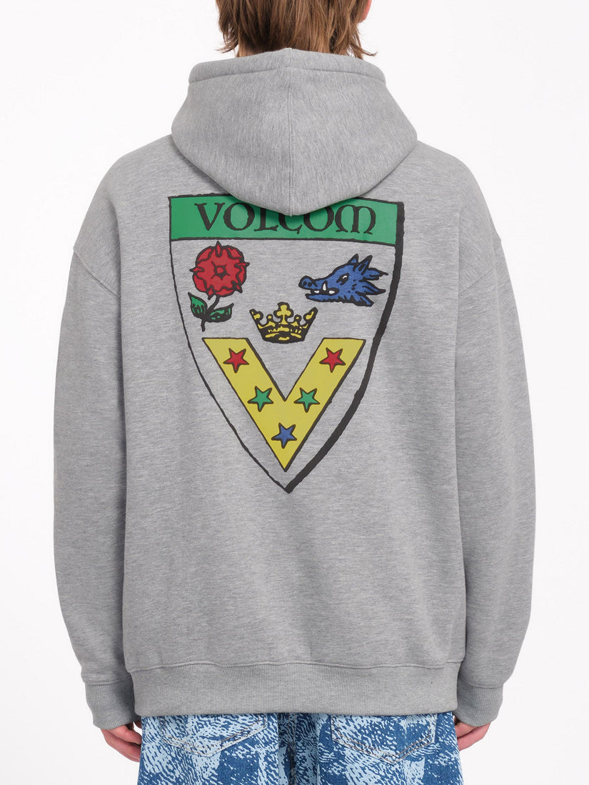 Sudadera con Capucha Fergadelic - Heather Grey