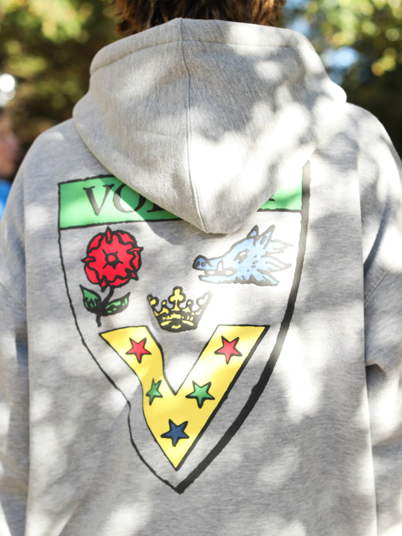 Sudadera con Capucha Fergadelic - Heather Grey