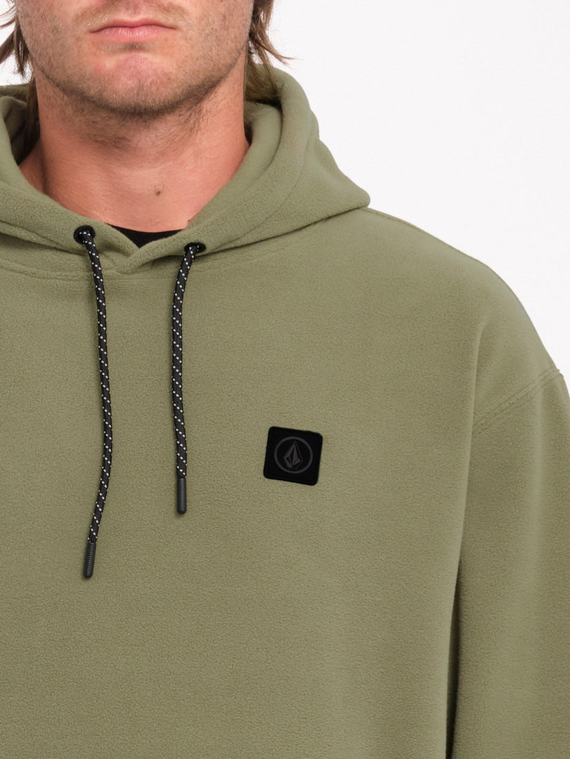Sudadera con Capucha Second Trip - Thyme Green