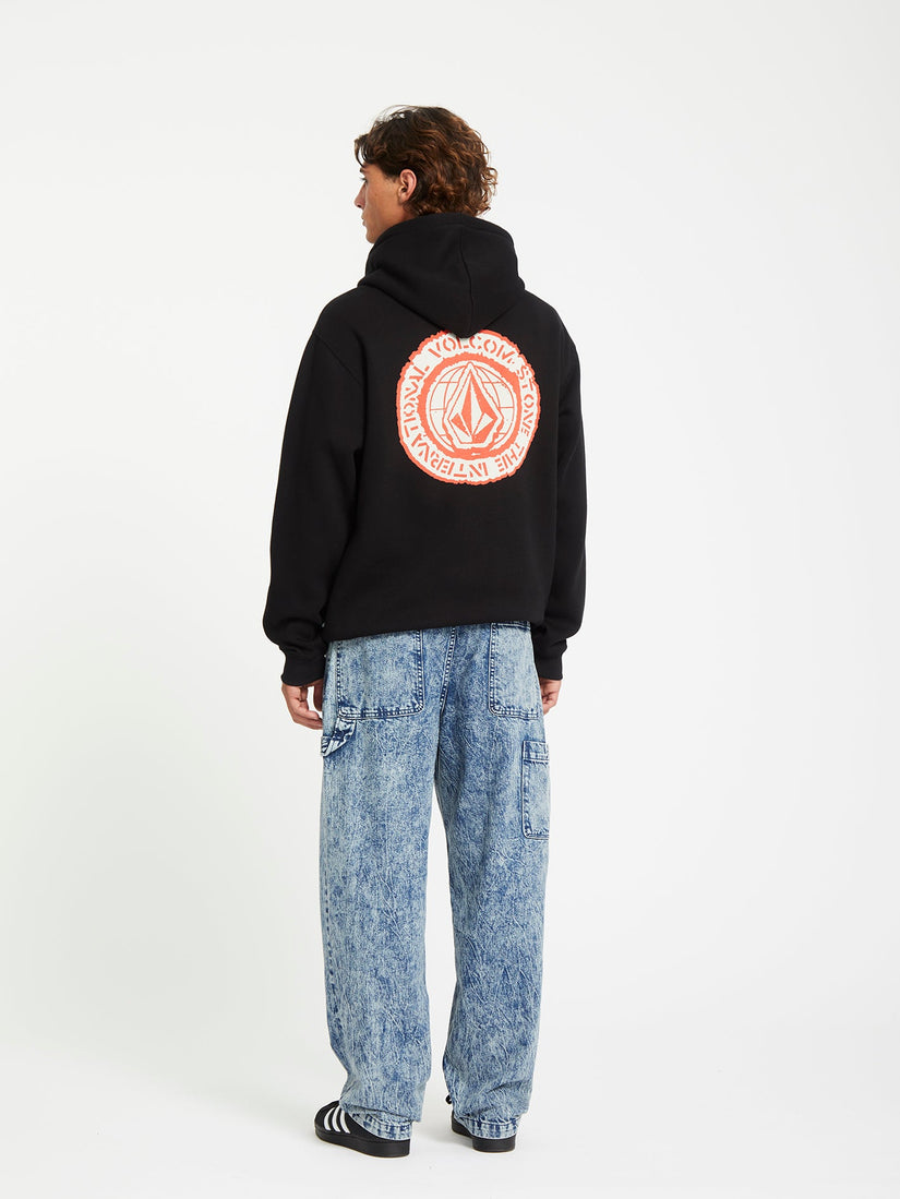 Sudadera con Capucha Volstoned - Black