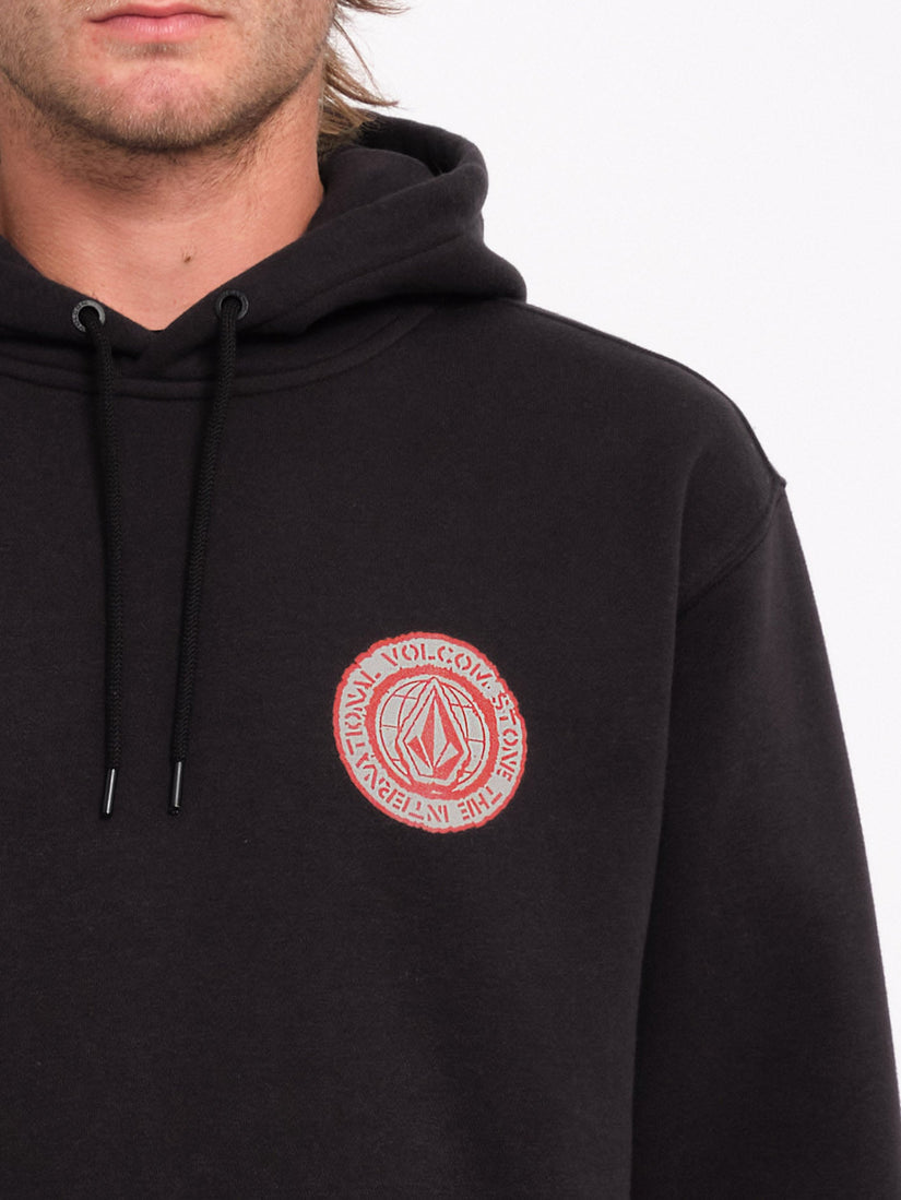 Sudadera con Capucha Volstoned - Black