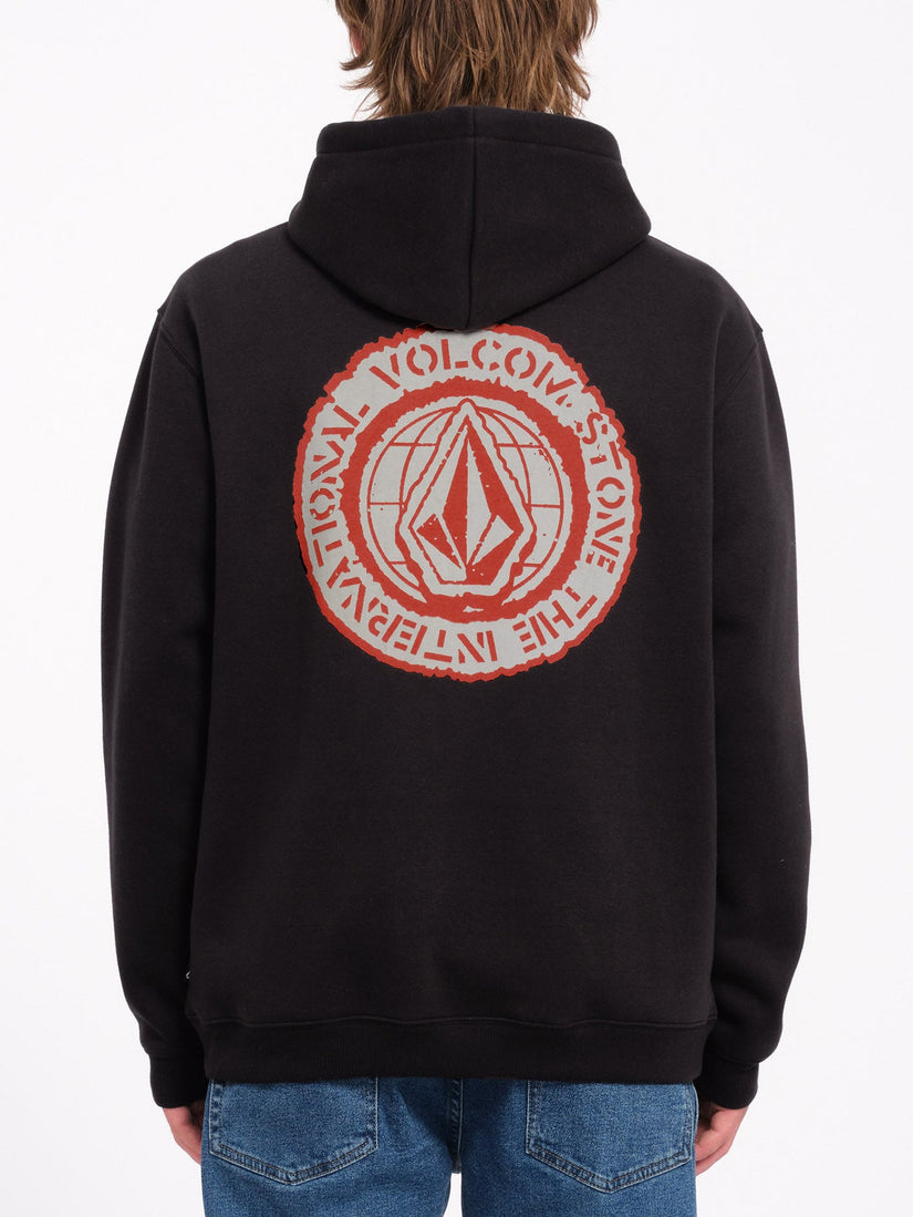 Sudadera con Capucha Volstoned - Black
