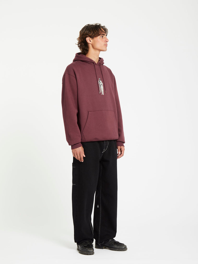 Sudadera con Capucha Watanite - Merlot