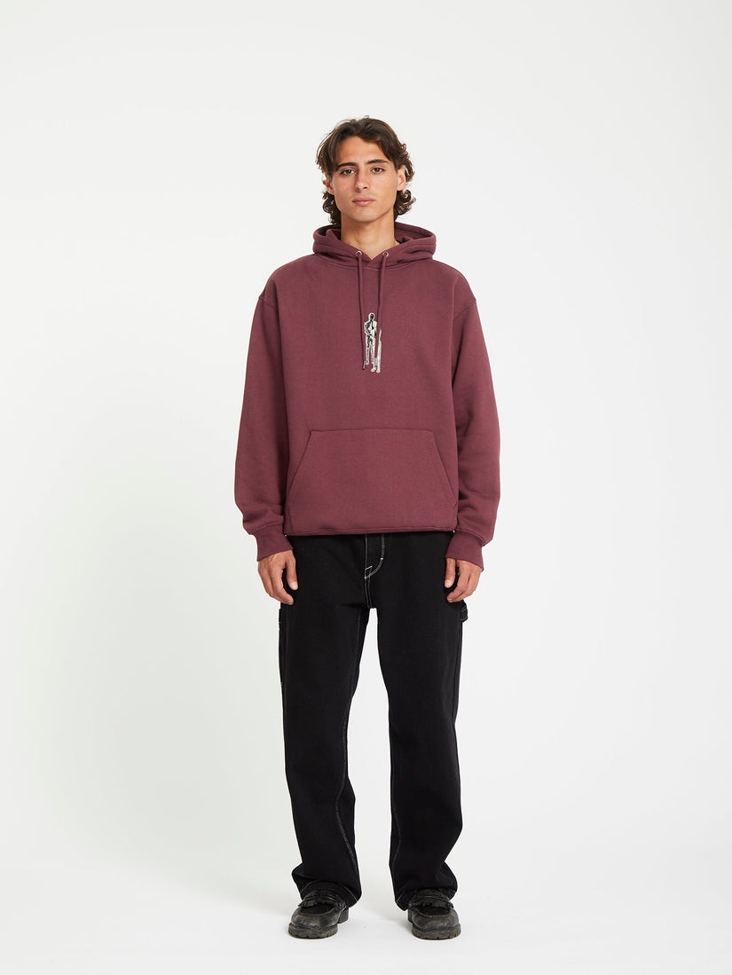 Sudadera con Capucha Watanite - Merlot