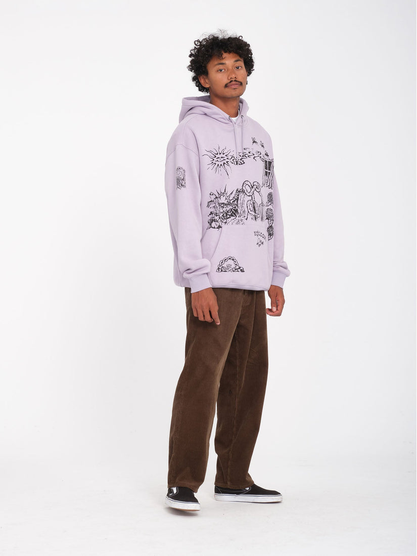 Sudadera con Capucha Keutchi- Light Purple