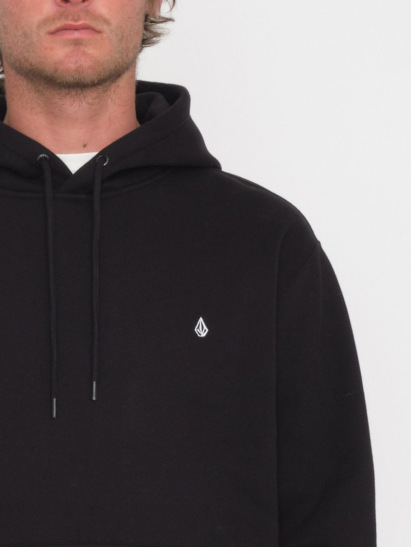 Sudadera con Capucha Single Stone - Black