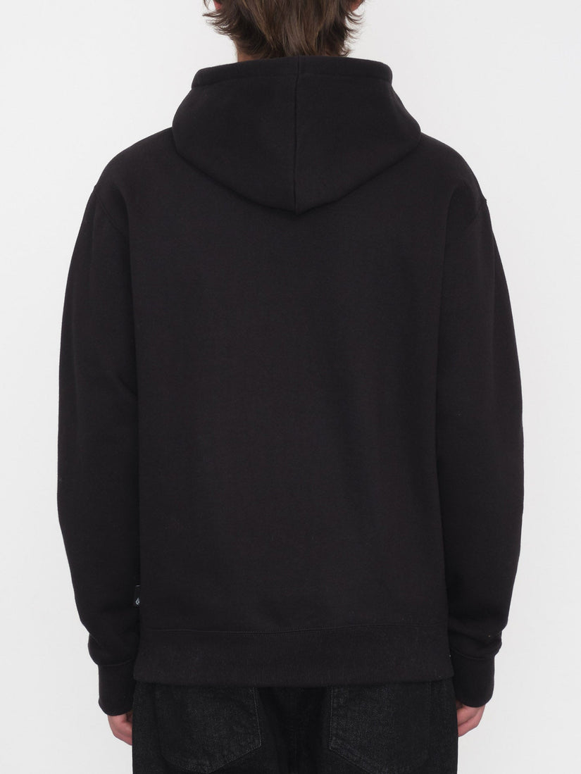 Sudadera con Capucha Single Stone - Black