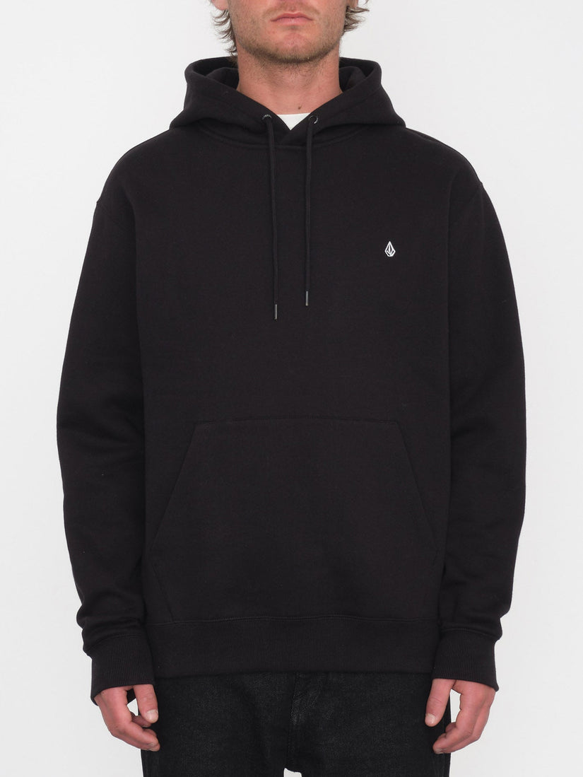 Sudadera con Capucha Single Stone - Black