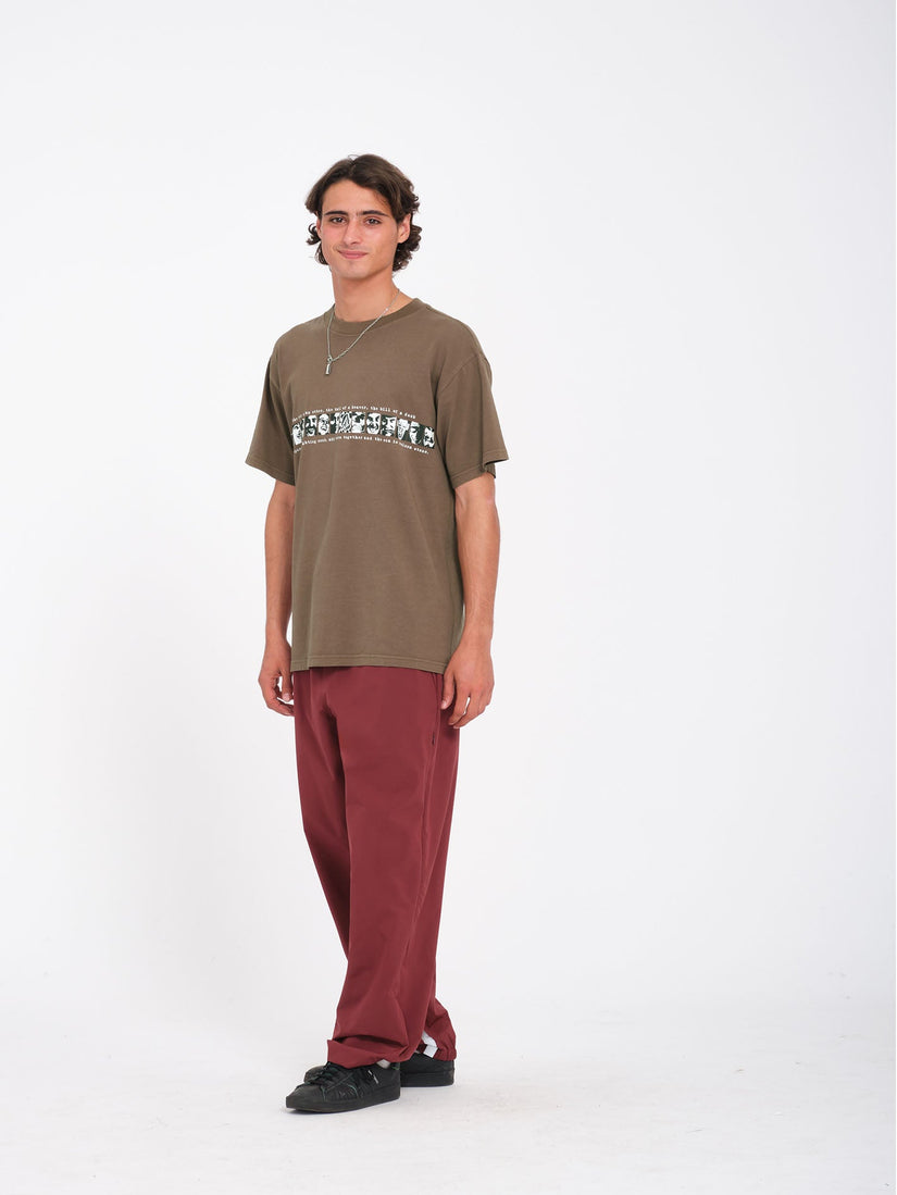 Camiseta Skate Vitals Remy - Dark Earth