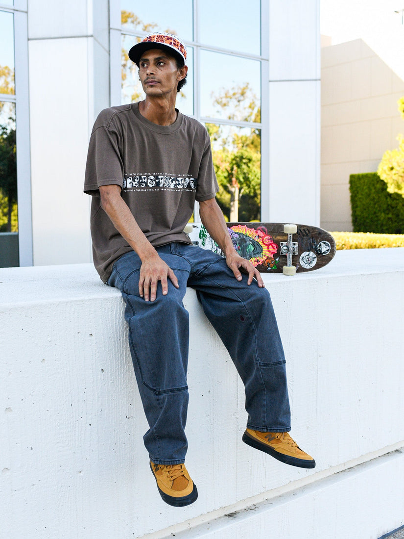 Camiseta Skate Vitals Remy - Dark Earth
