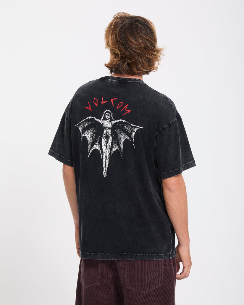 Wrong Angel T-Shirt - Light Acid Black