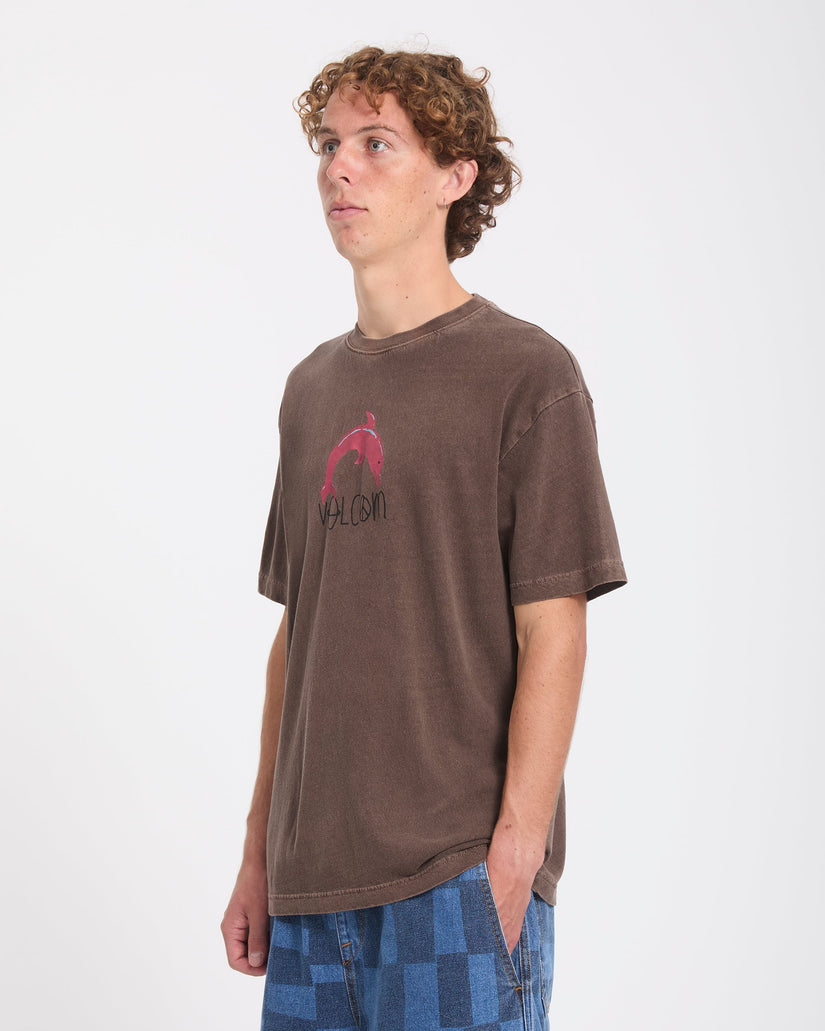 Ozzy III T-Shirt - Raisin