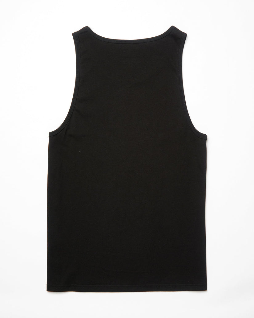 Camiseta sin mangas Stone Blanks - BLACK