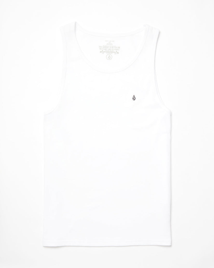Camiseta sin mangas Stone Blanks - WHITE