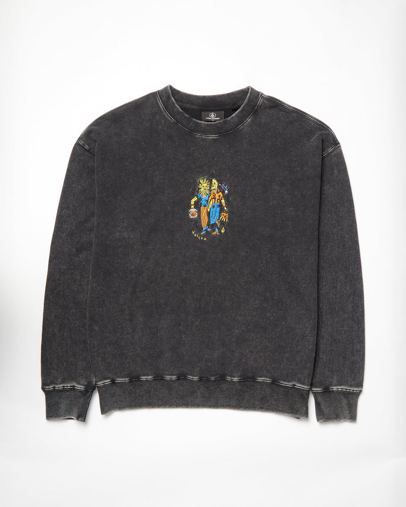 Sudadera Bob Mollema - LIGHT ACID BLACK