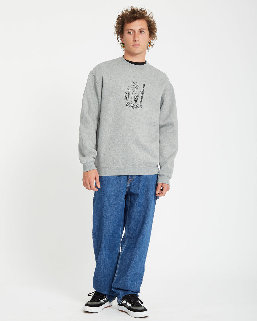Sudadera Noder - HEATHER GREY