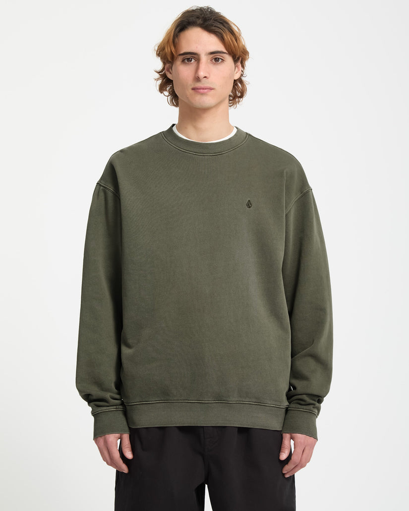 Single Stone Sweatshirt - Dark Olive