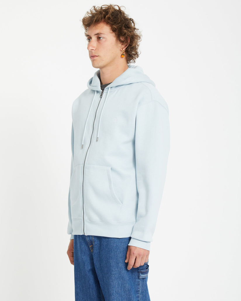 Sudadera con capucha y cremallera Single Stone - CAROLINA BLUE