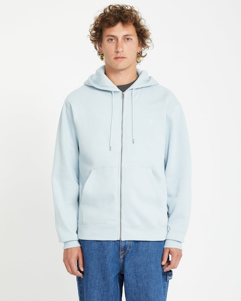 Sudadera con capucha y cremallera Single Stone - CAROLINA BLUE