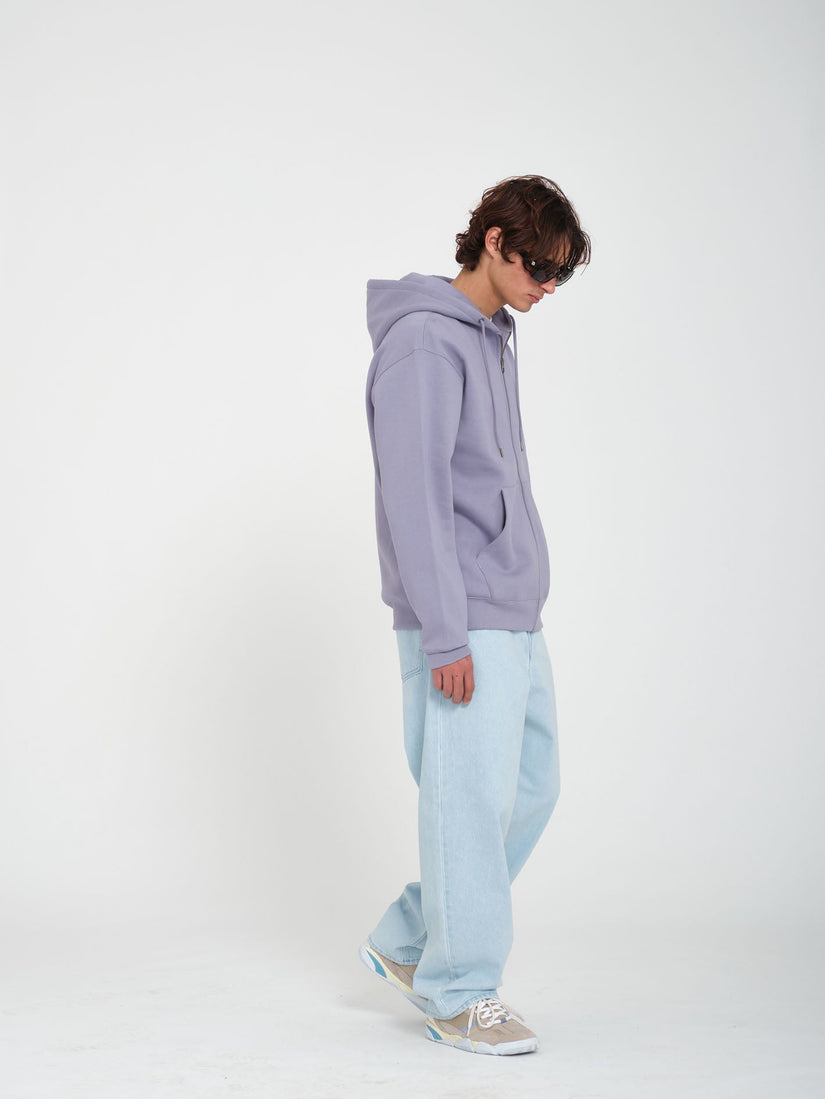 Single Stone Zip Hoodie - VIOLET DUST (A4832301_DVI) [99]