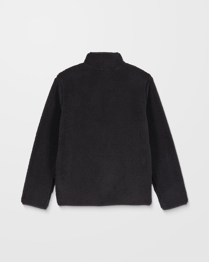 Storm Stone Zip Hoodie - Asphalt Black