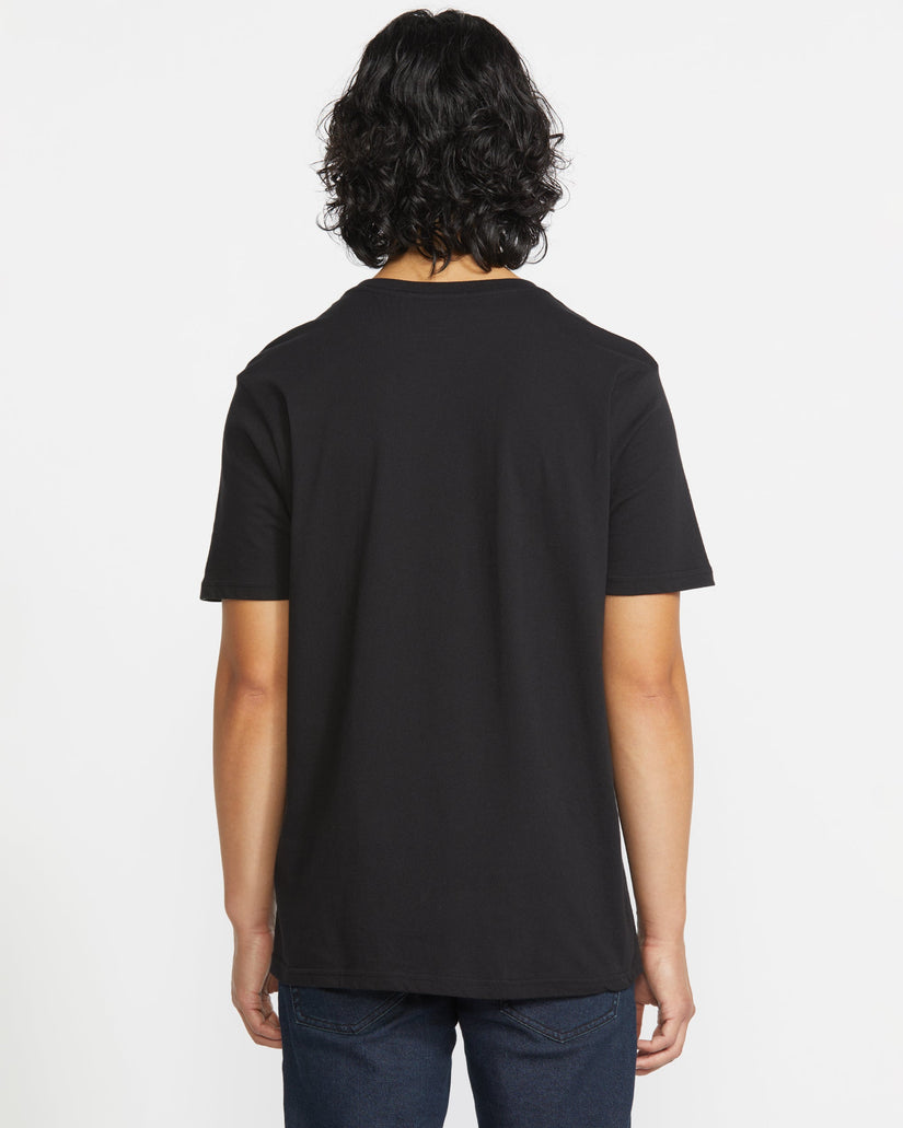 Camiseta Solid Pocket - BLACK