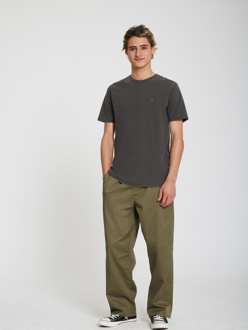Solid Stone T-shirt - BLACK (A5211906_BLK) [16]