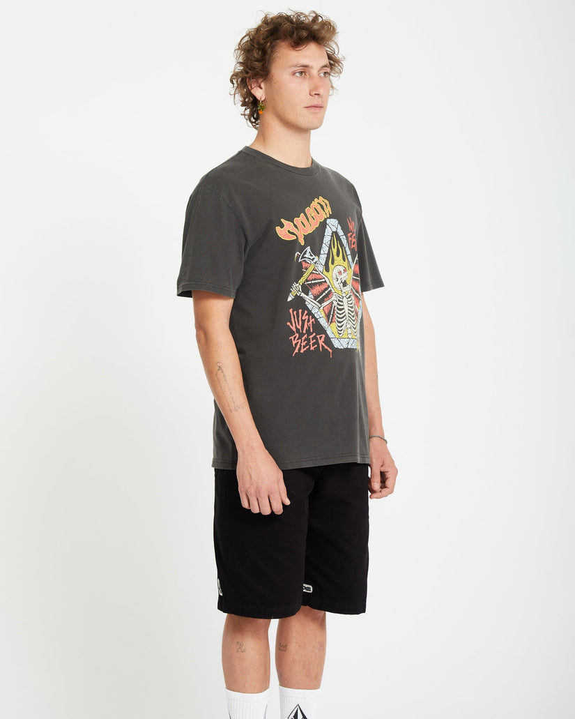 Camiseta Just Beer - BLACK