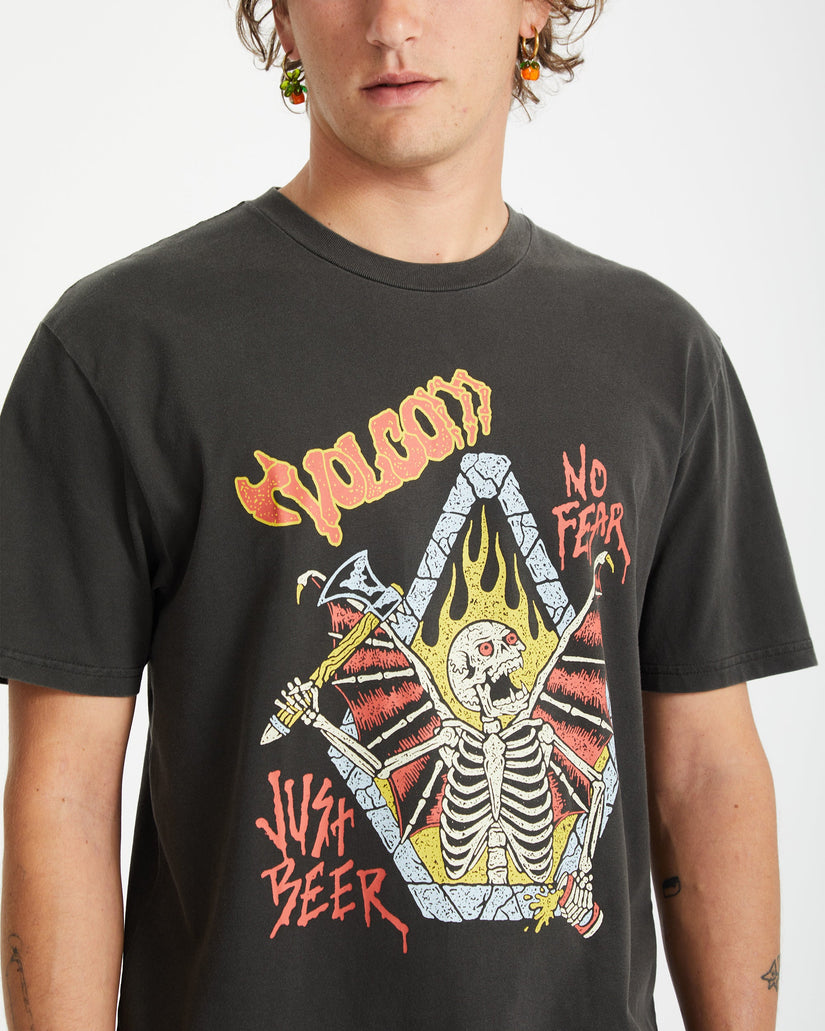 Camiseta Just Beer - BLACK