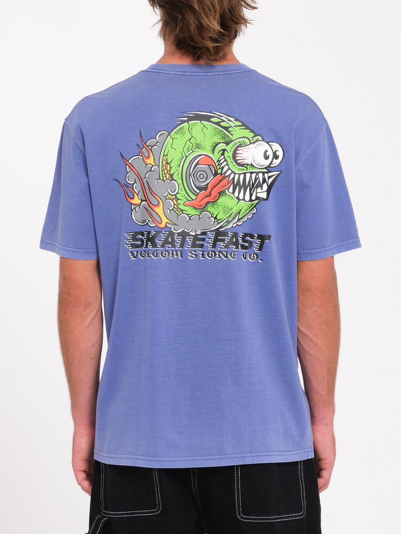 Camiseta Crazee Wheel - Ballpoint Blue