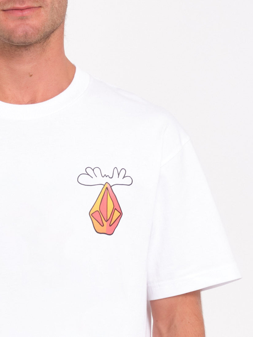 Camiseta Olivmoose - White
