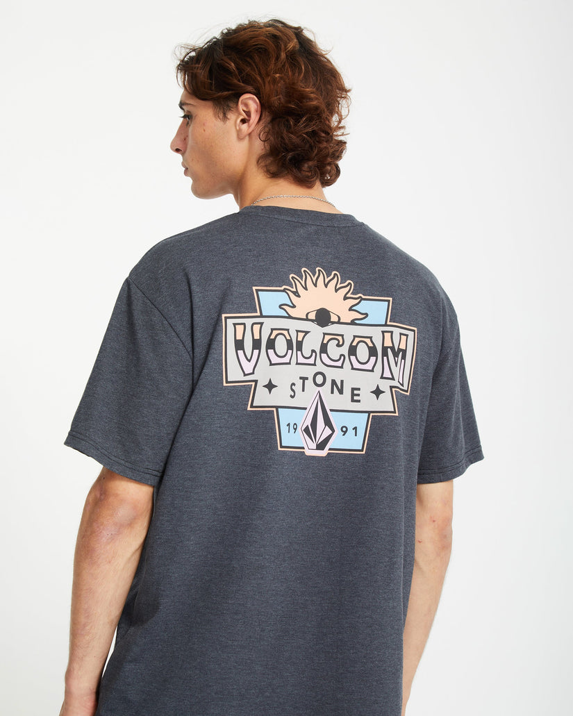 Camiseta Sure Thing - HEATHER BLACK