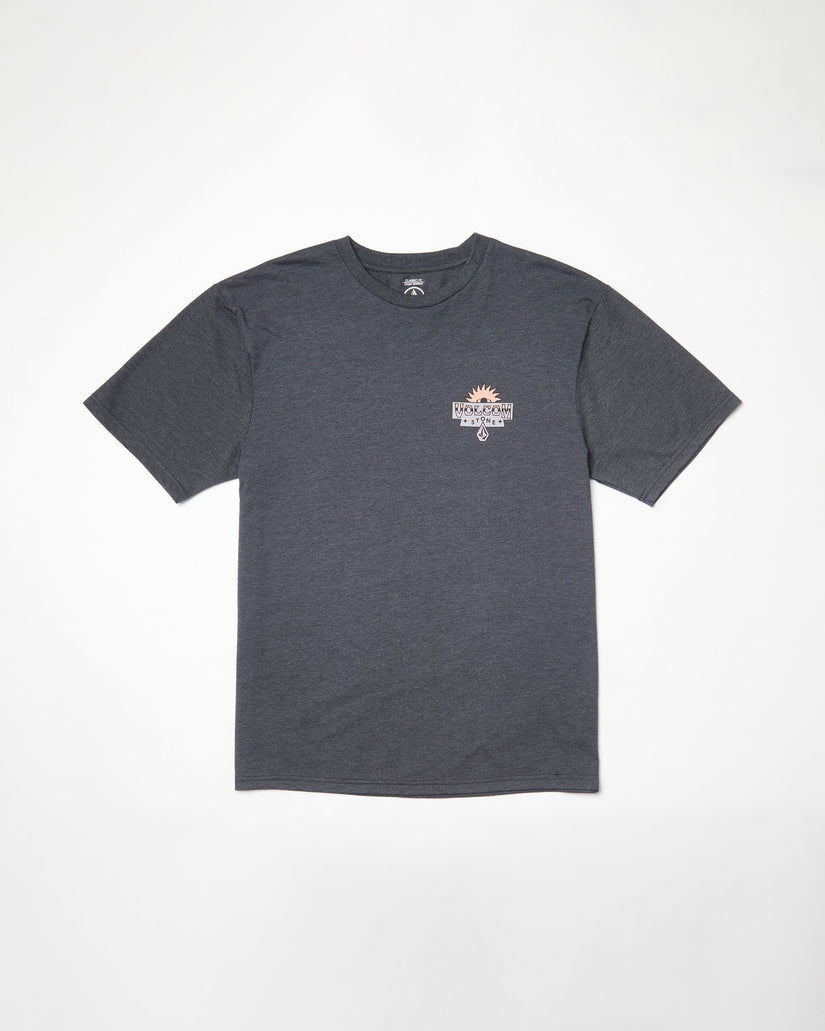 Camiseta Sure Thing - HEATHER BLACK