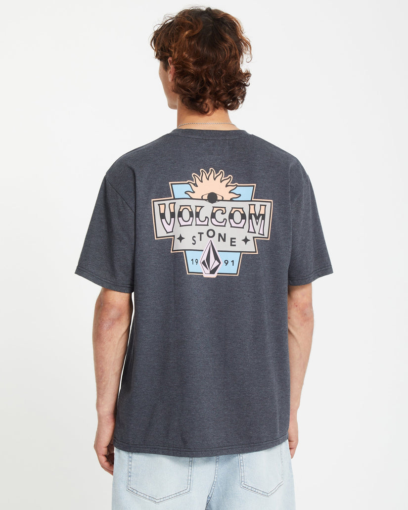Camiseta Sure Thing - HEATHER BLACK