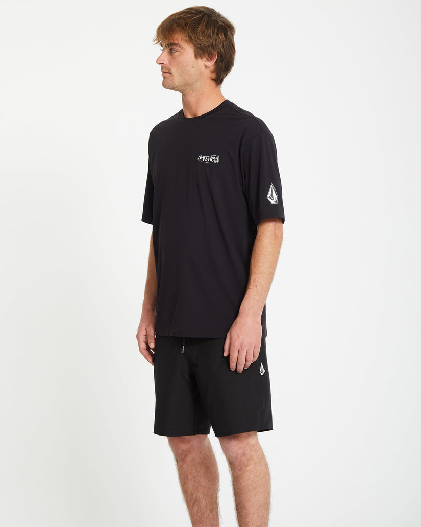 Camiseta protectora Pistol Surf - BLACK