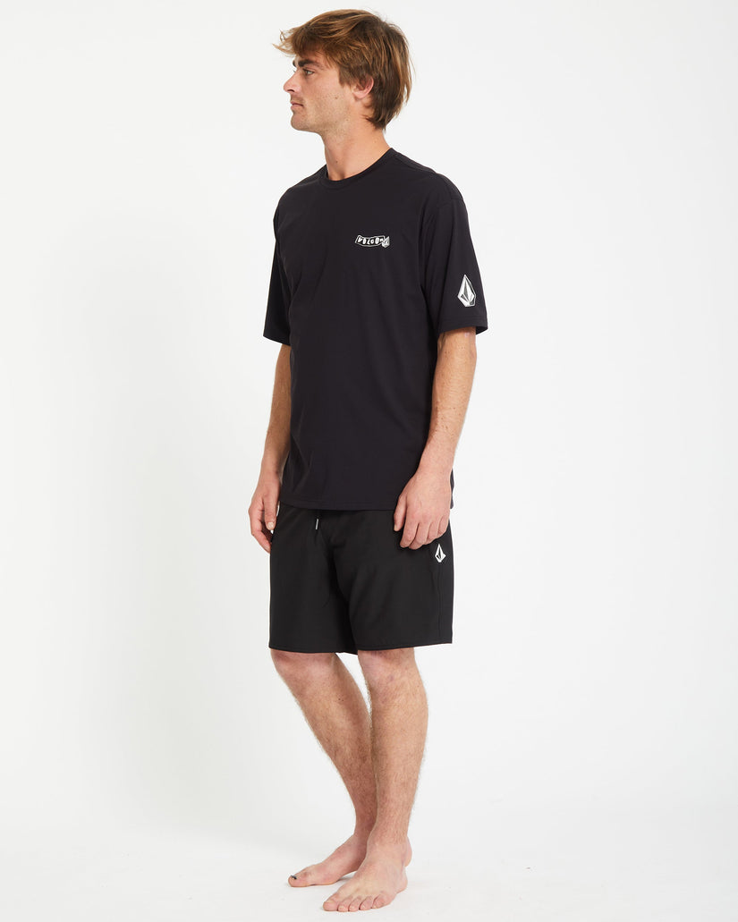 Camiseta protectora Pistol Surf - BLACK