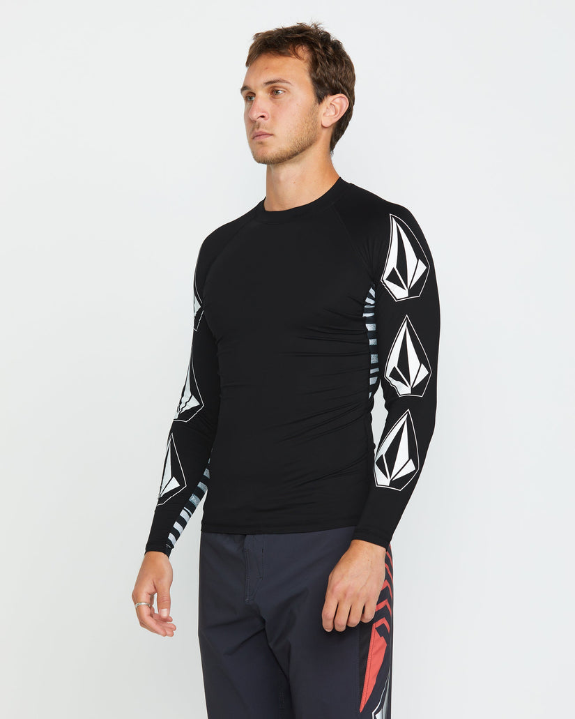 Camiseta protectora Surf Vitals J Robinson - BLACK