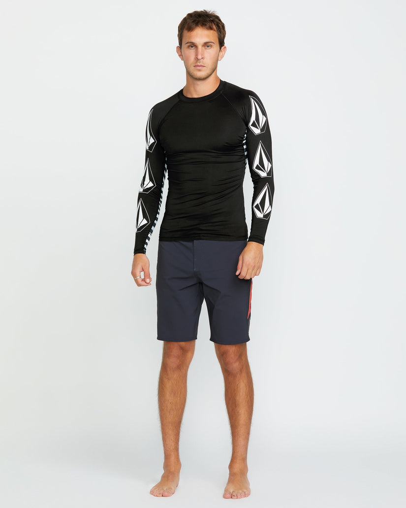Camiseta protectora Surf Vitals J Robinson - BLACK