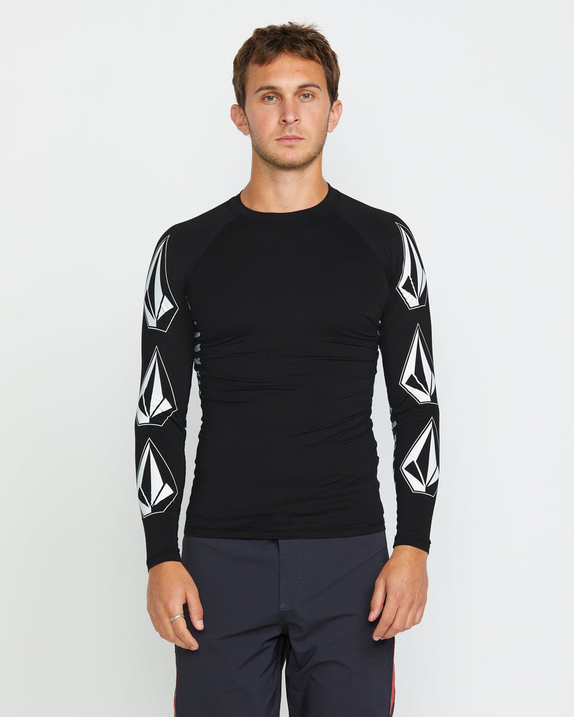 Camiseta protectora Surf Vitals J Robinson - BLACK