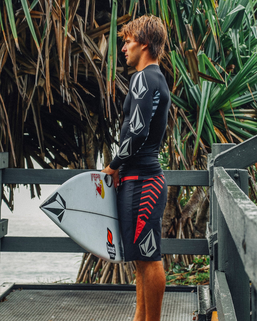 Camiseta protectora Surf Vitals J Robinson - BLACK