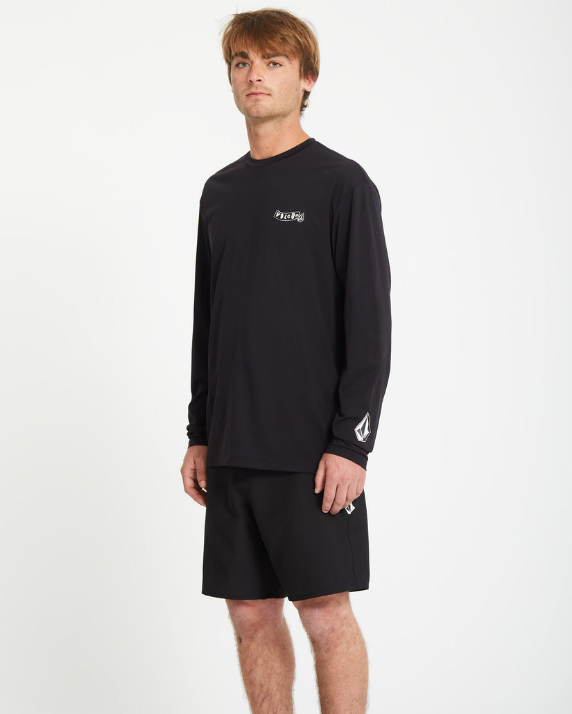 Camiseta protectora Pistol Surf - BLACK
