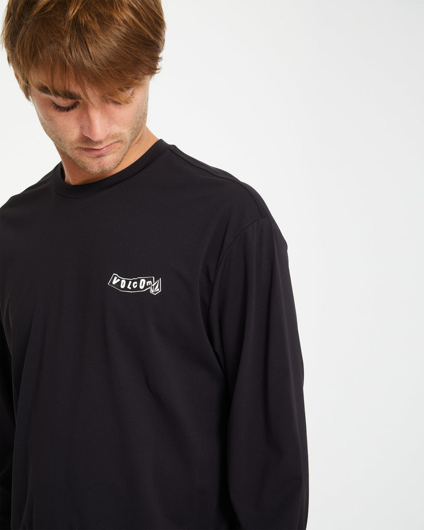 Camiseta protectora Pistol Surf - BLACK