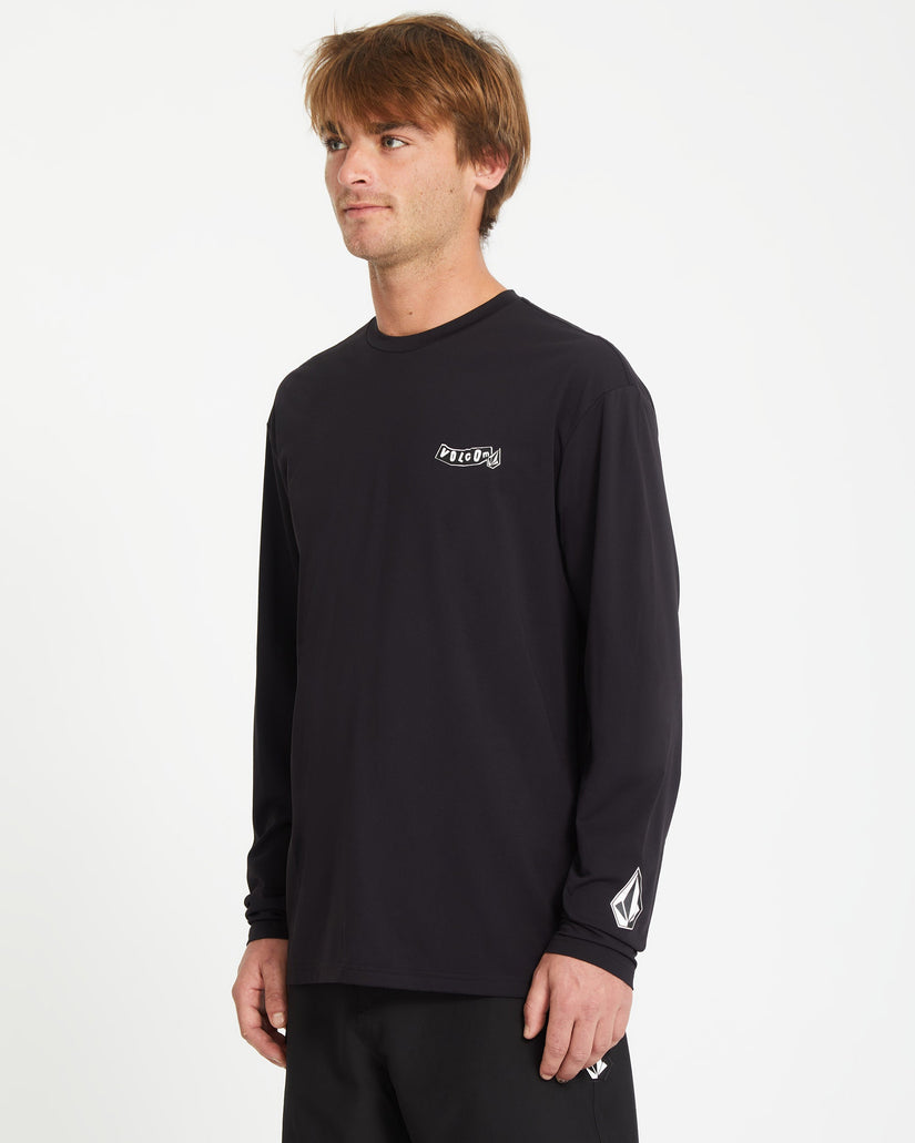 Camiseta protectora Pistol Surf - BLACK