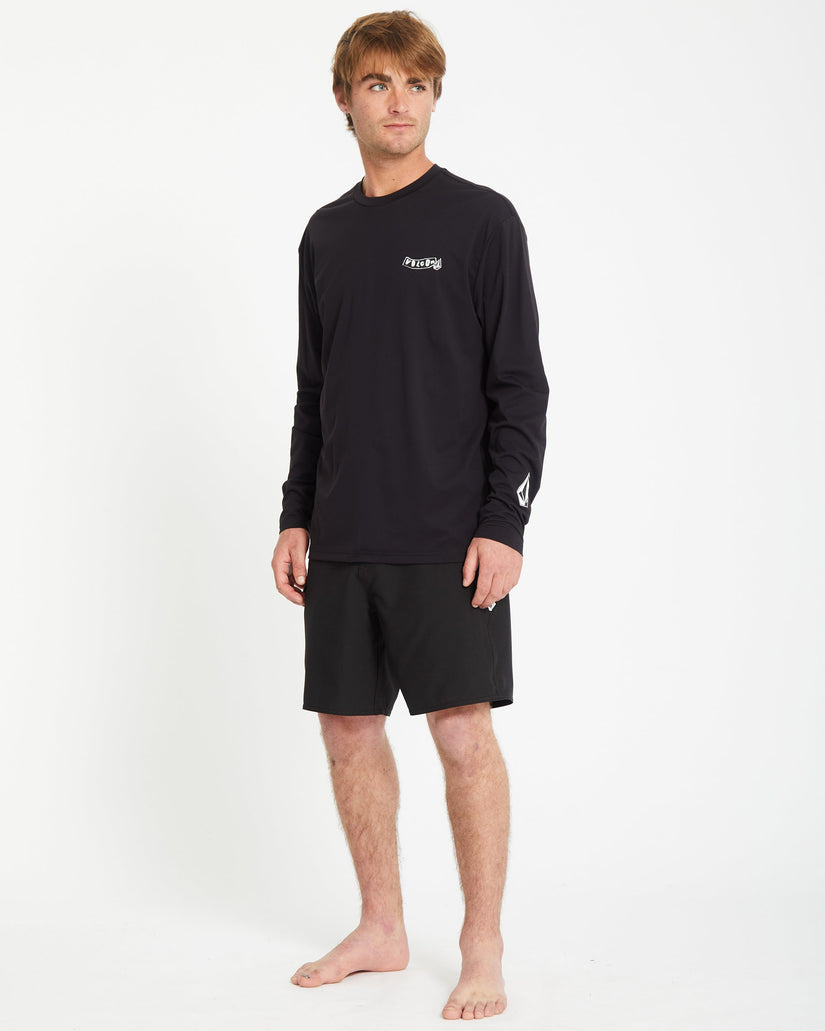 Camiseta protectora Pistol Surf - BLACK