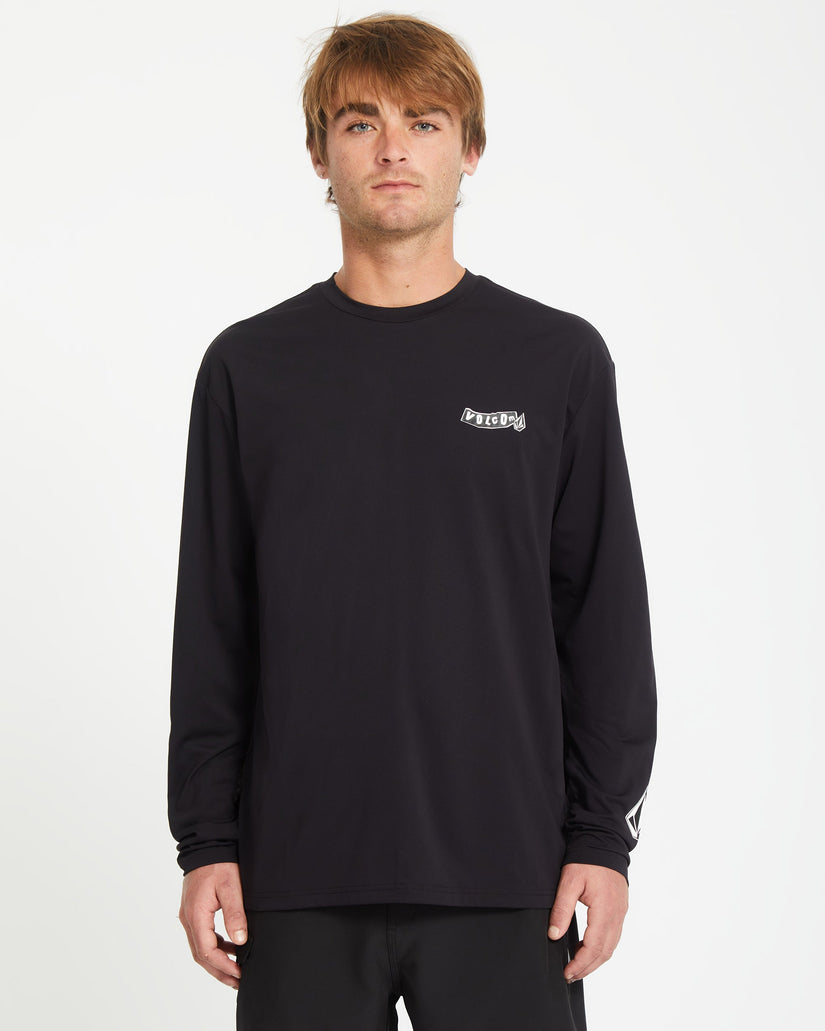 Camiseta protectora Pistol Surf - BLACK